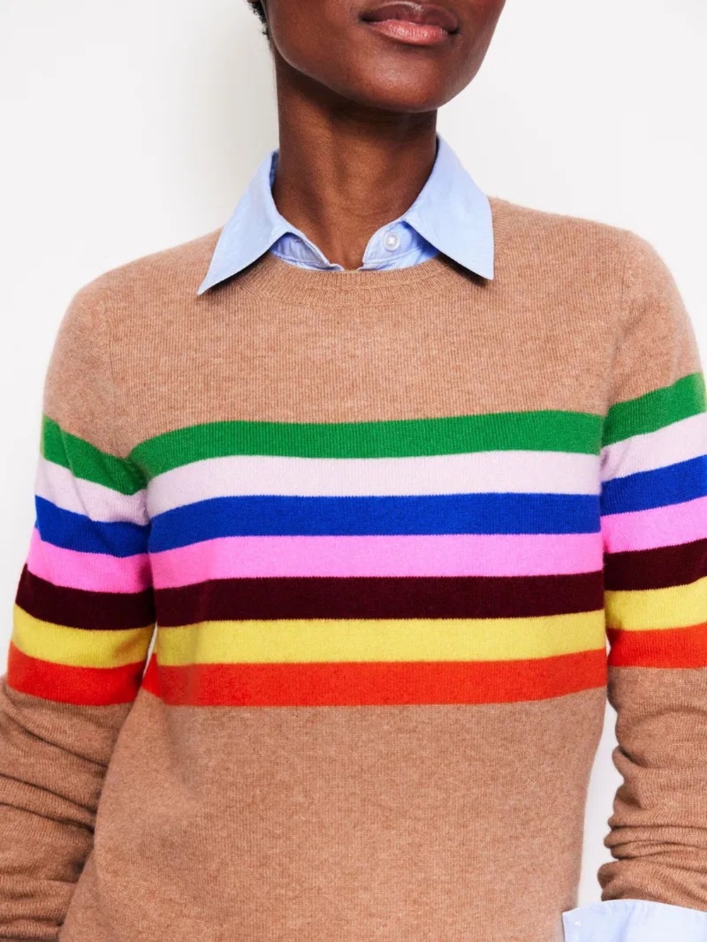 Boden Eva Cashmere Crew Neck Jumper